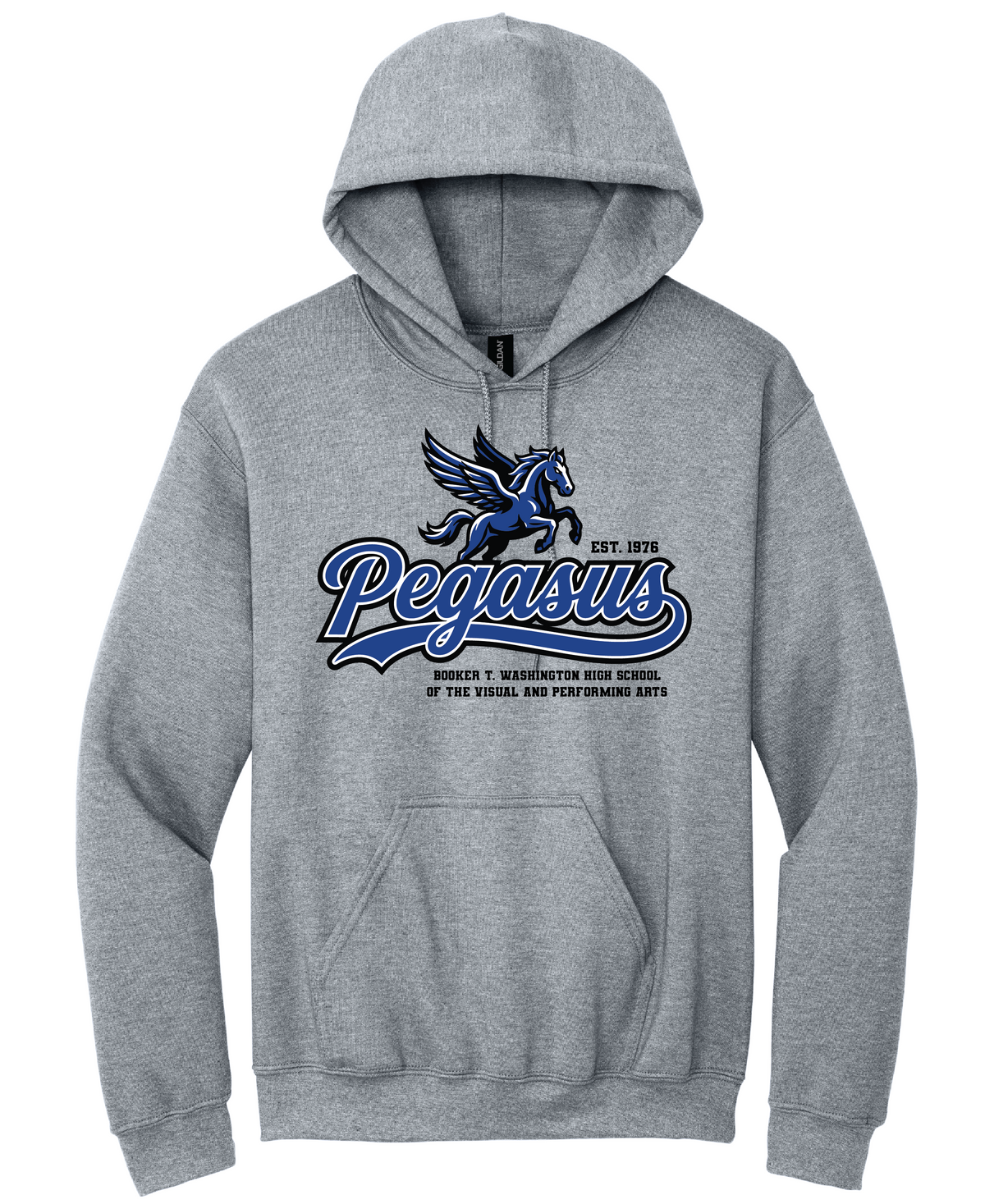 Pegasus Est 1976 - Hoodie - Sport Grey