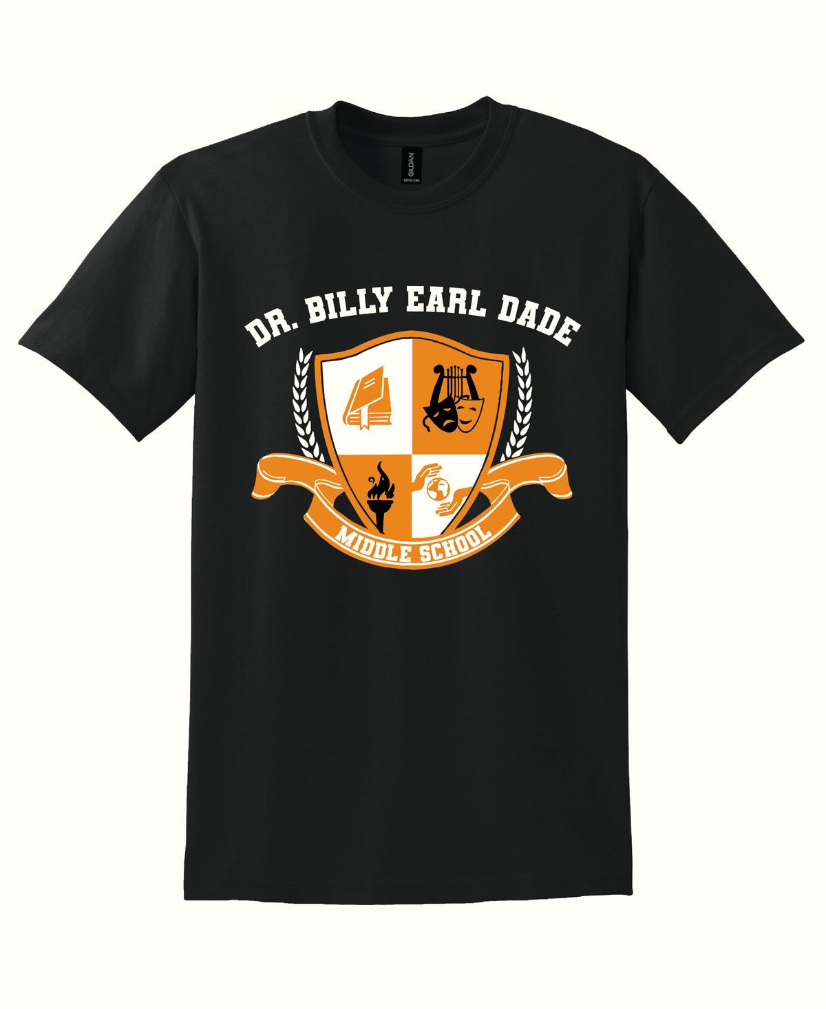 Dr. Billy Earl Dade Crest - Black - T-shirt