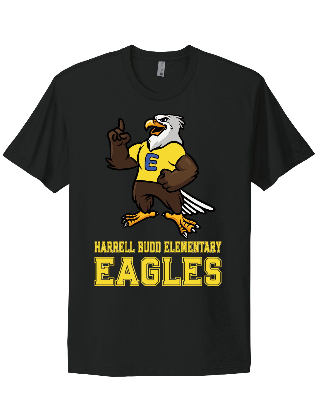 Eagles Mascot - HBE T-shirt - Black