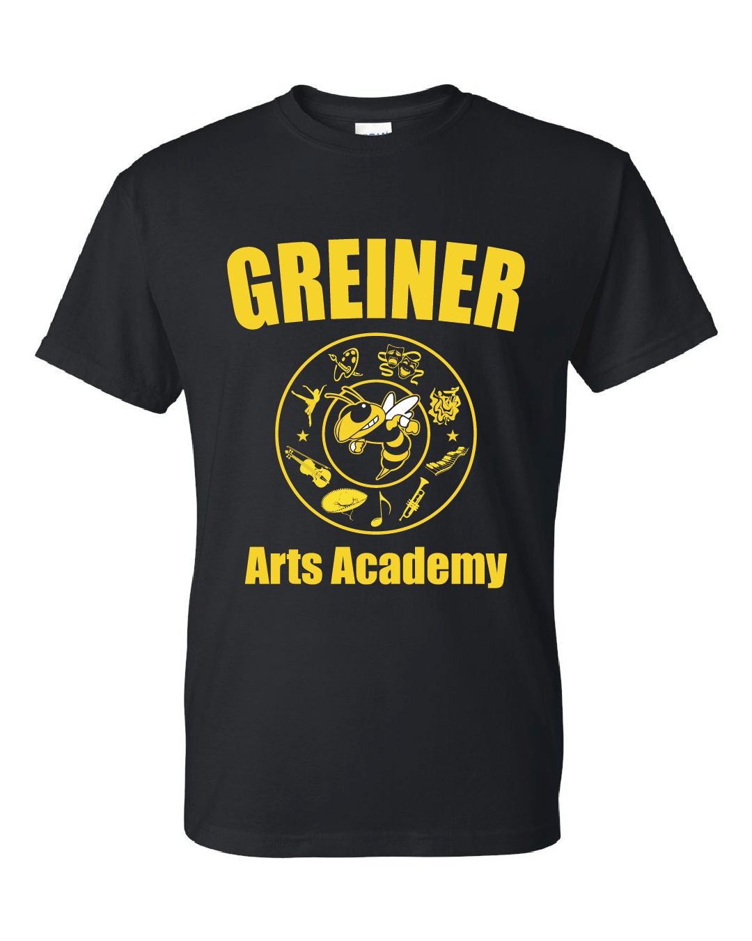 Greiner Arts Academy T-Shirt Black