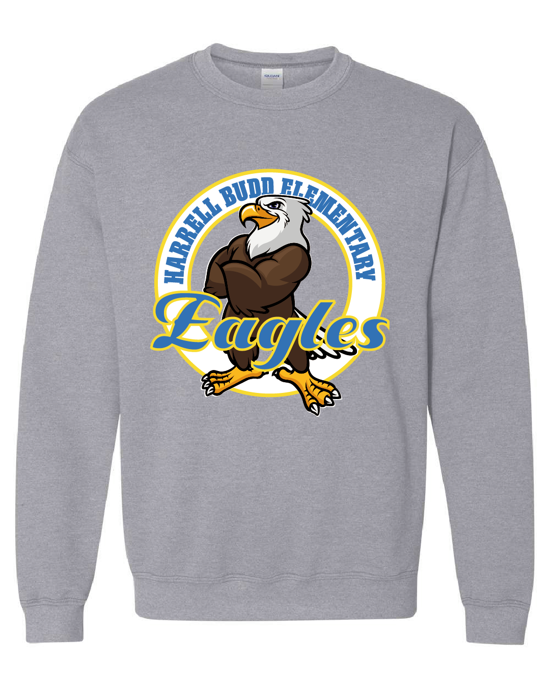 Harold Budd Elementary - Sweatshirt Sport Grey