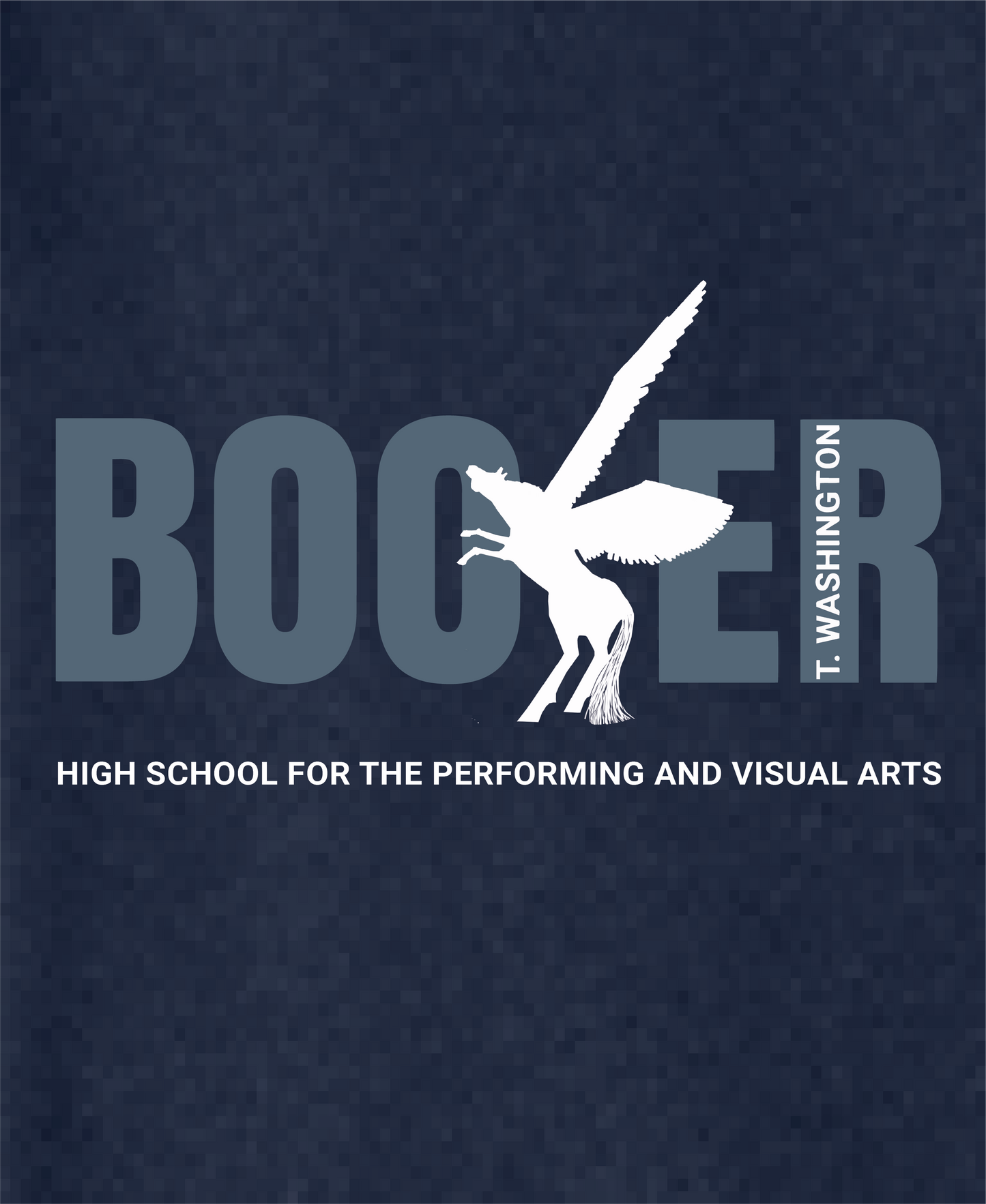 Booker T Pegasus - Sweatshirt - Navy