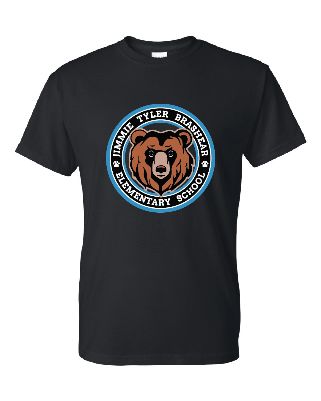 Jimmie T Brashear Logo Black T-shirt