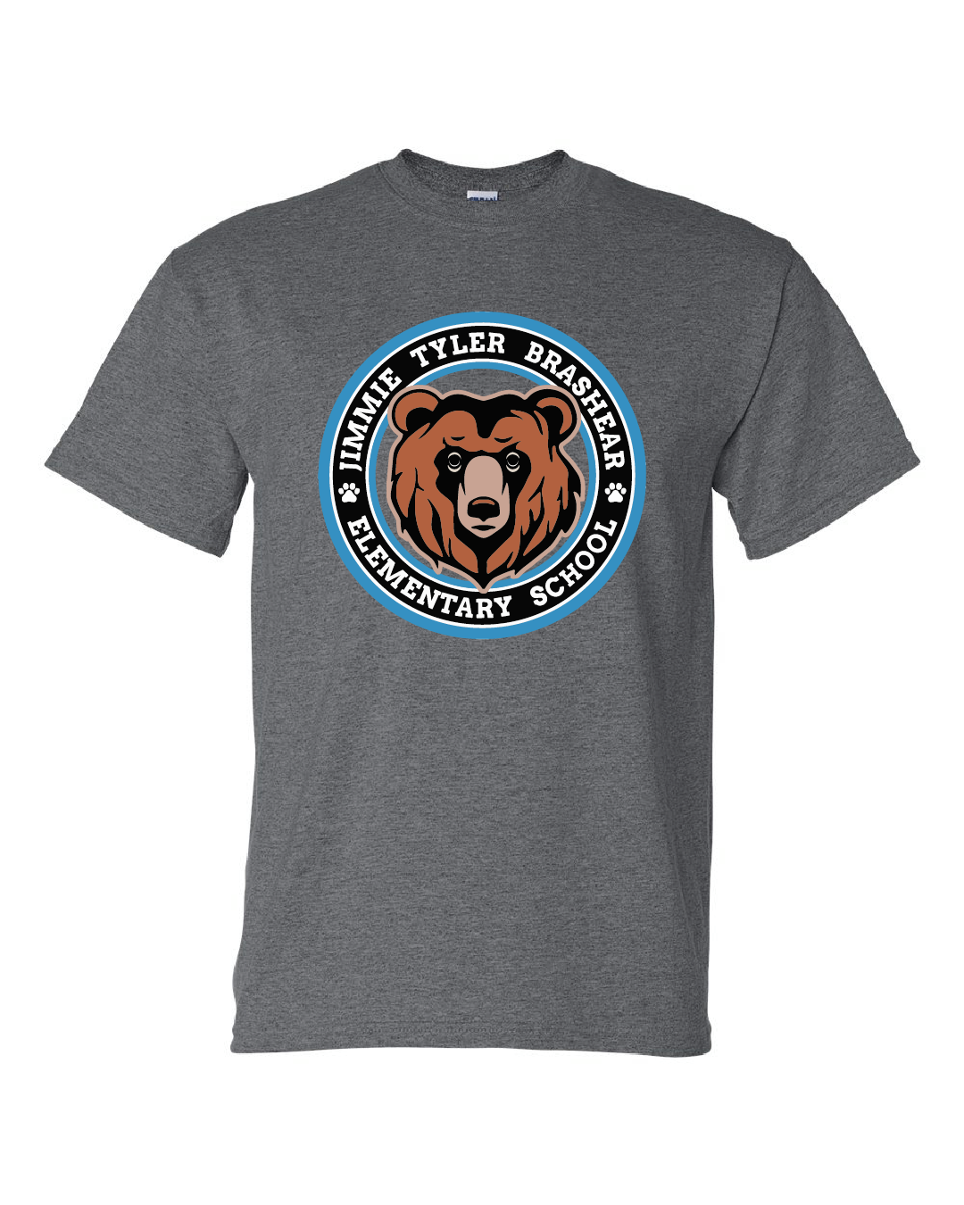 Jimmie T Brashear Logo T-shirt Dark Heather