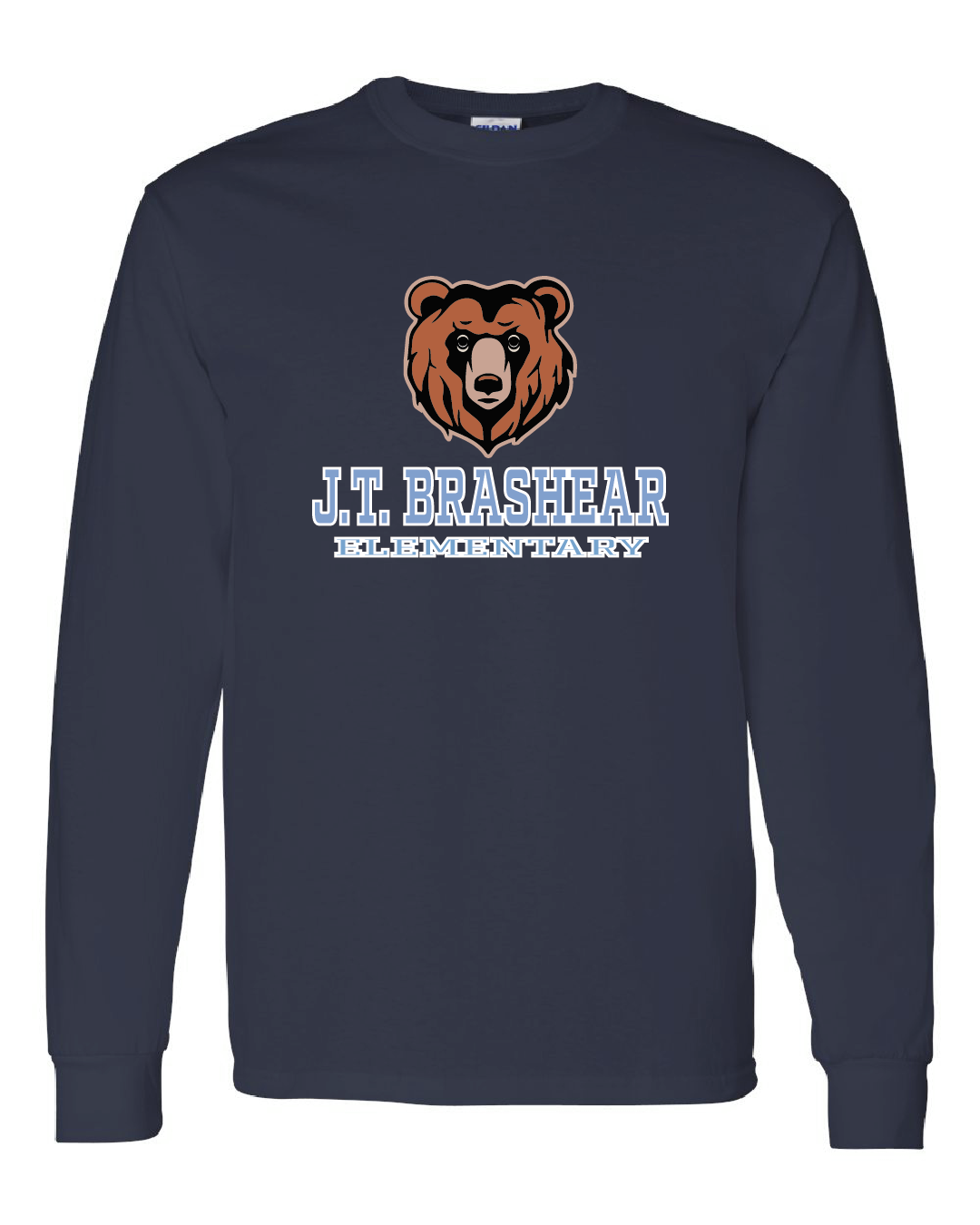 Bear JT Brashear Elementary Longsleeve Navy