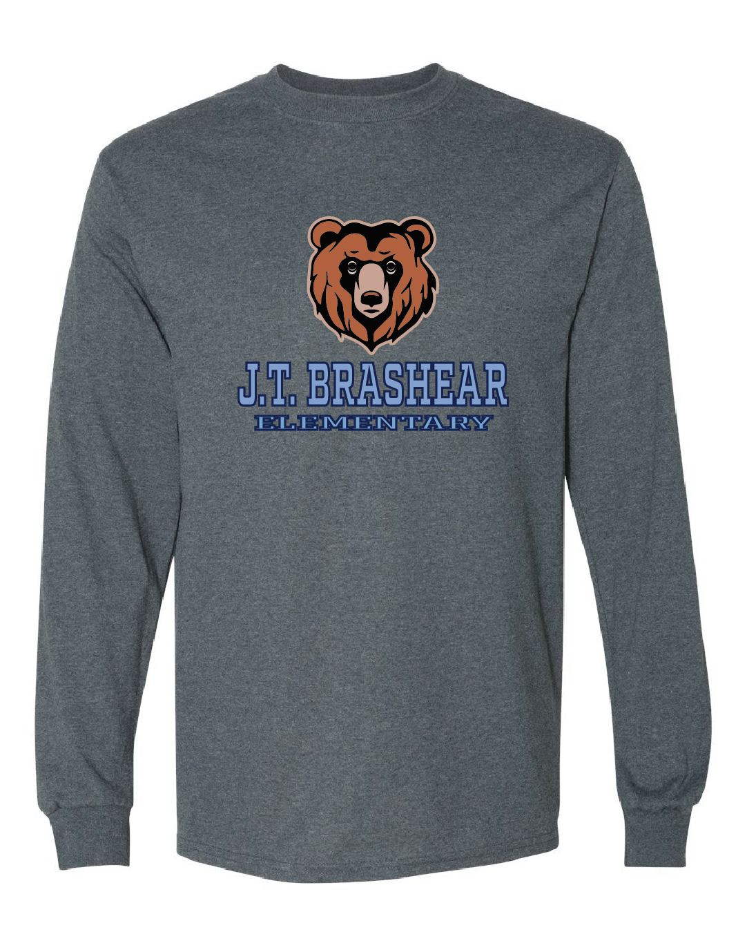 Bear JT Brashear Elementary Dark Heather