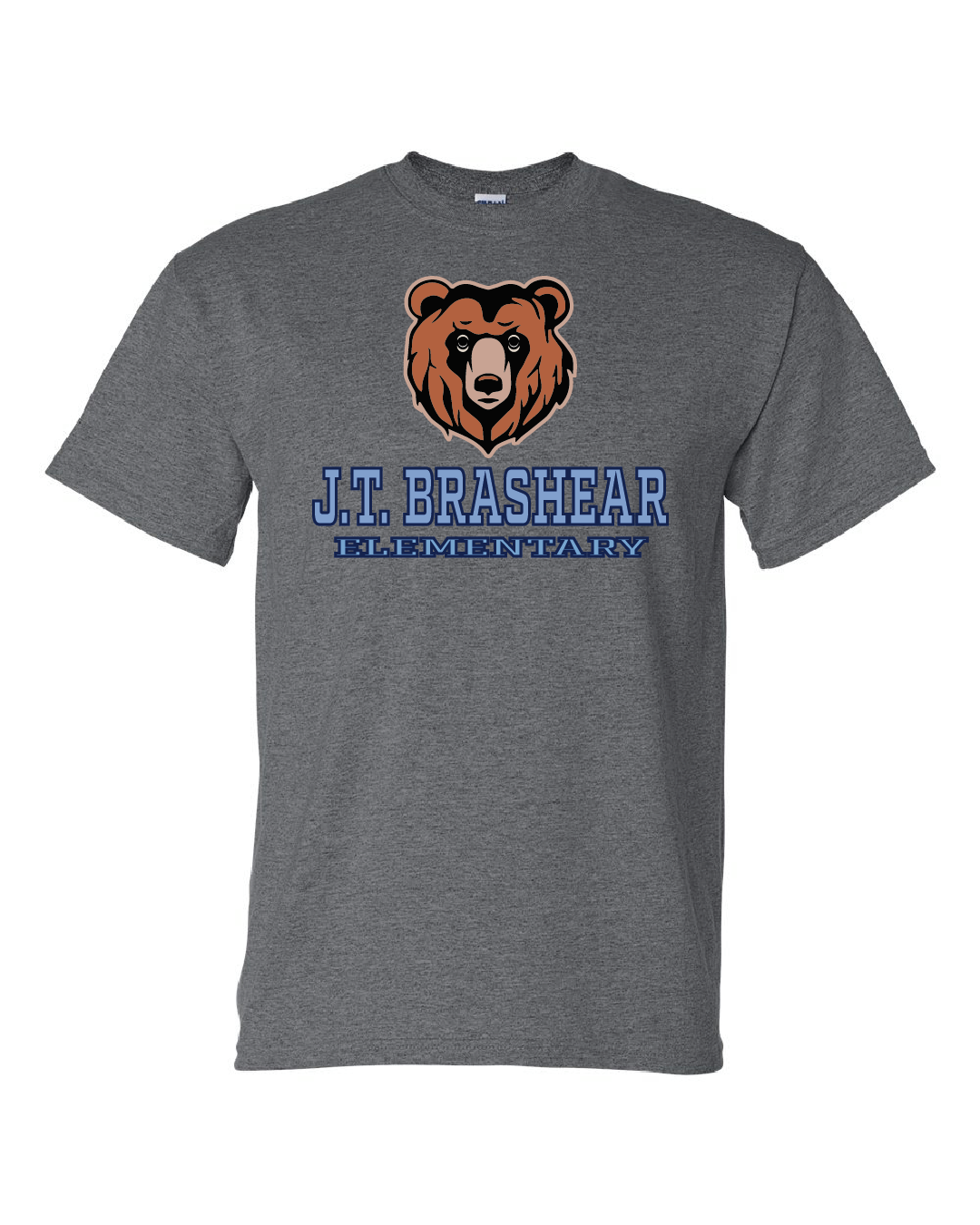 Bear JT Brashear Elementary T-shirt Dark Heather