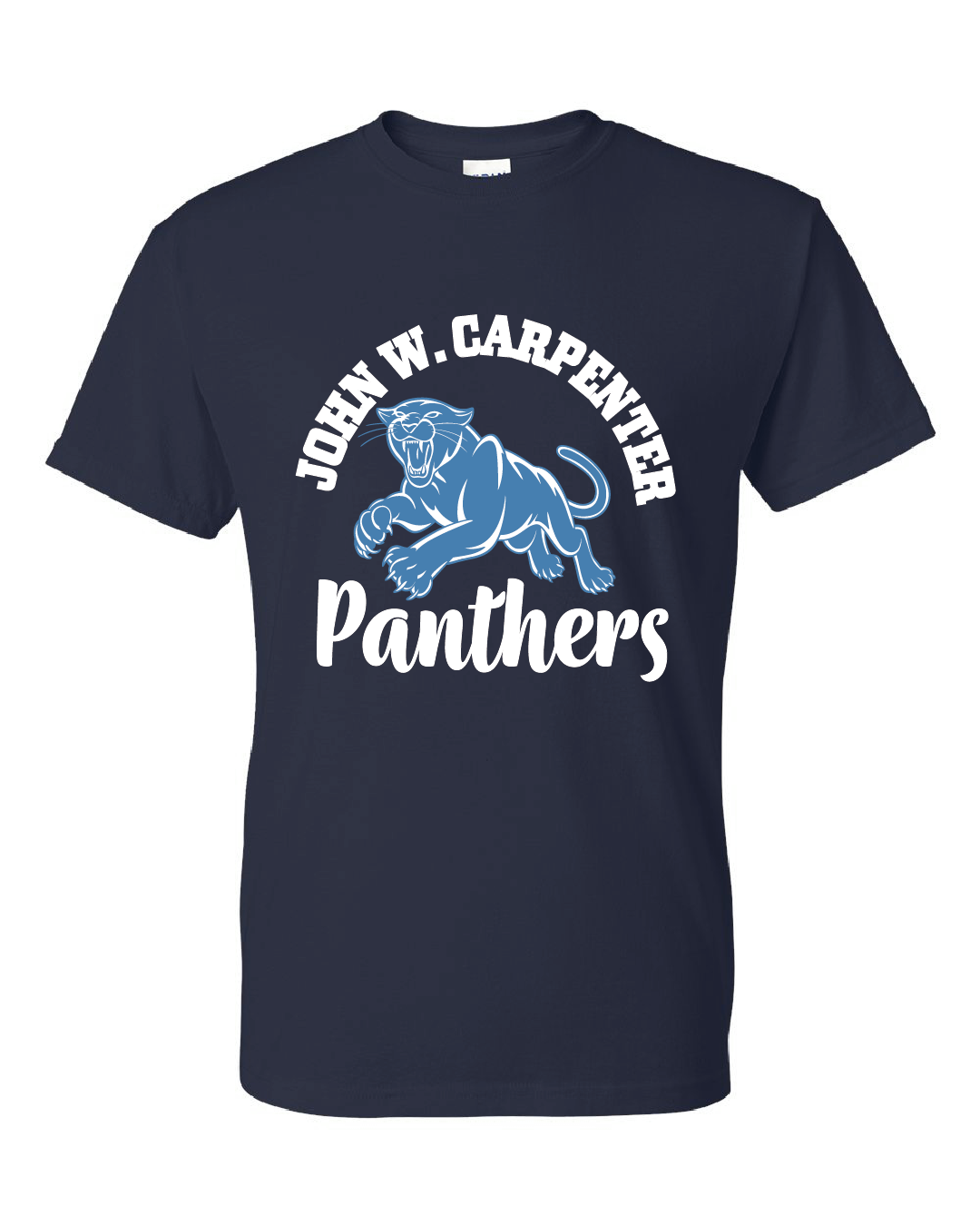 JWCE Curved - T-shirt - Navy