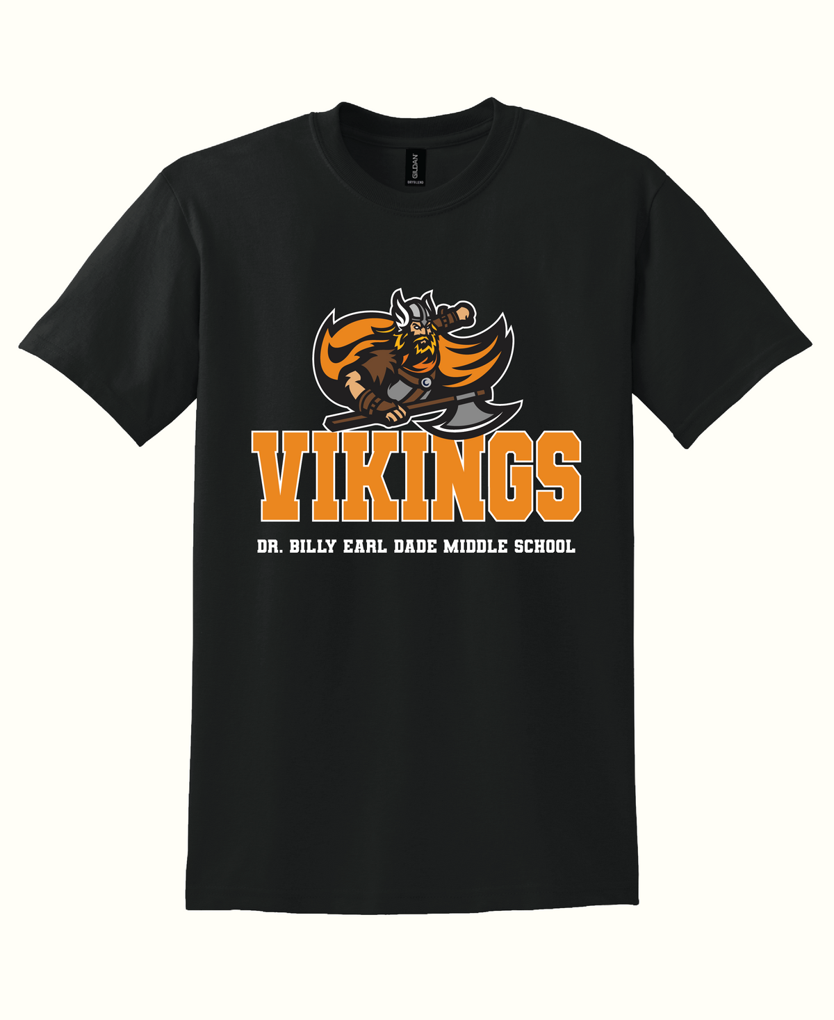 Vikings - T-shirt - Black