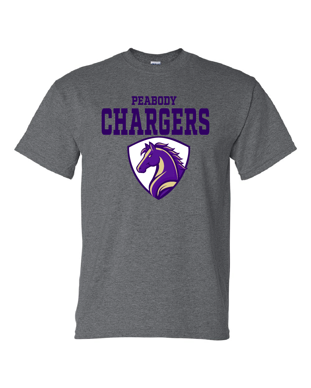 Peabody Crest Dark Heather T-shirt - GPE5