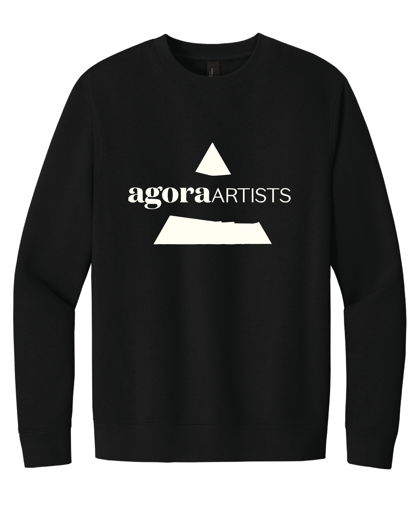 Agora Artist Logo - Black Sweatshirt