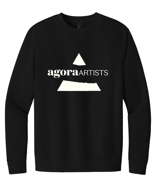 Agora Artist Logo - Black Sweatshirt