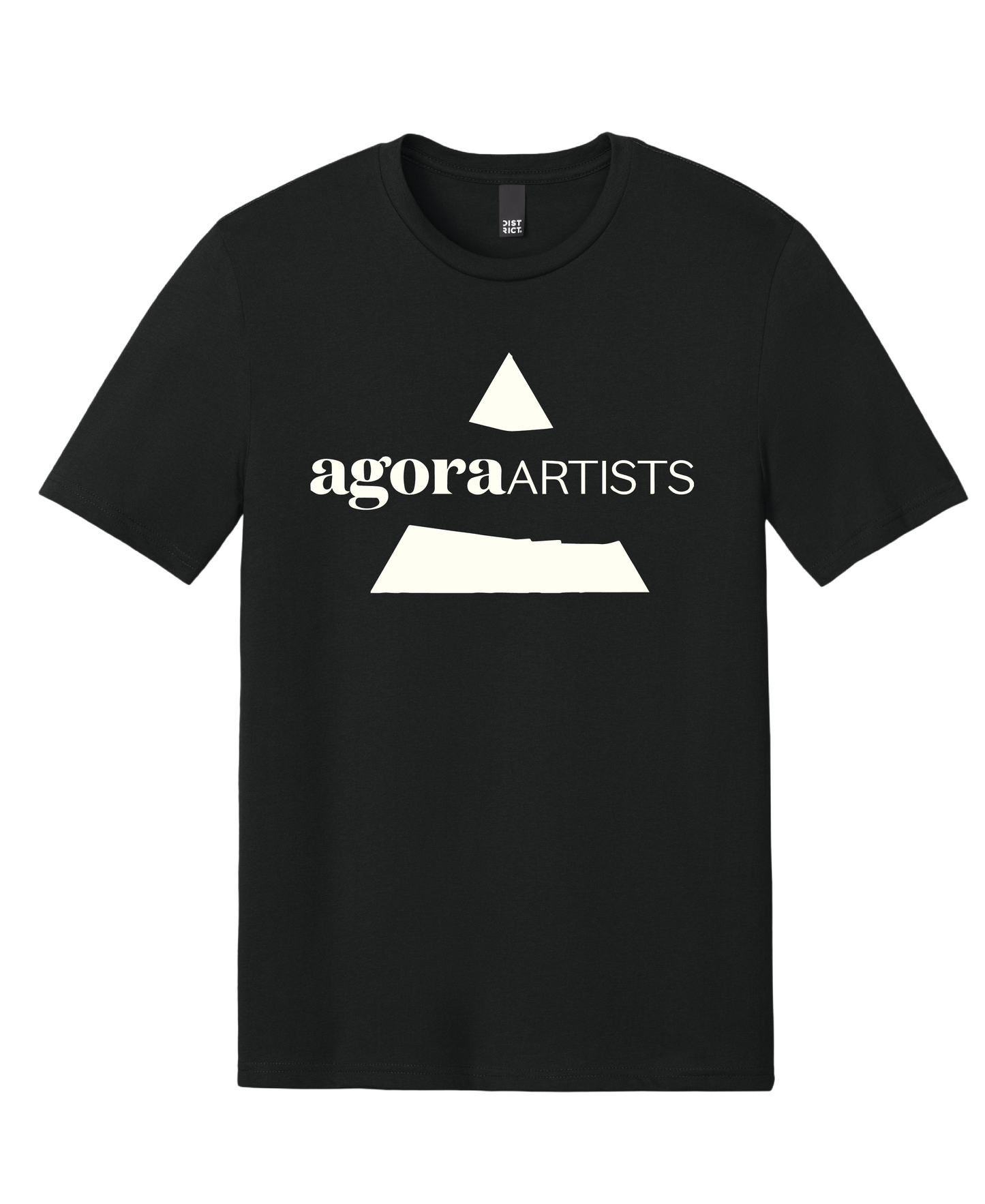 Agora Artist Logo - Black T-Shirt