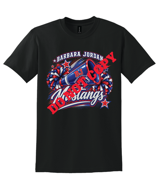 Jordan Elementary Cheer - T-shirt  Black