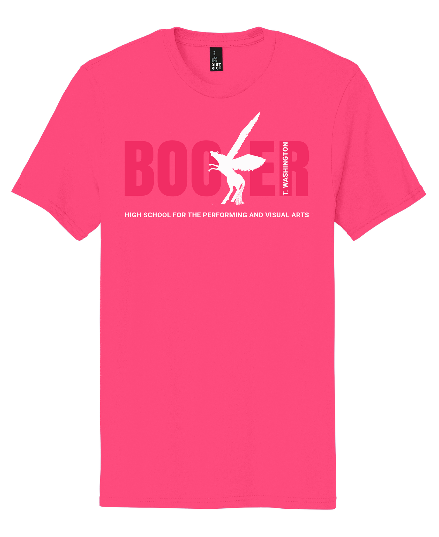 Booker T Pegasus - Mono - Neon Pink