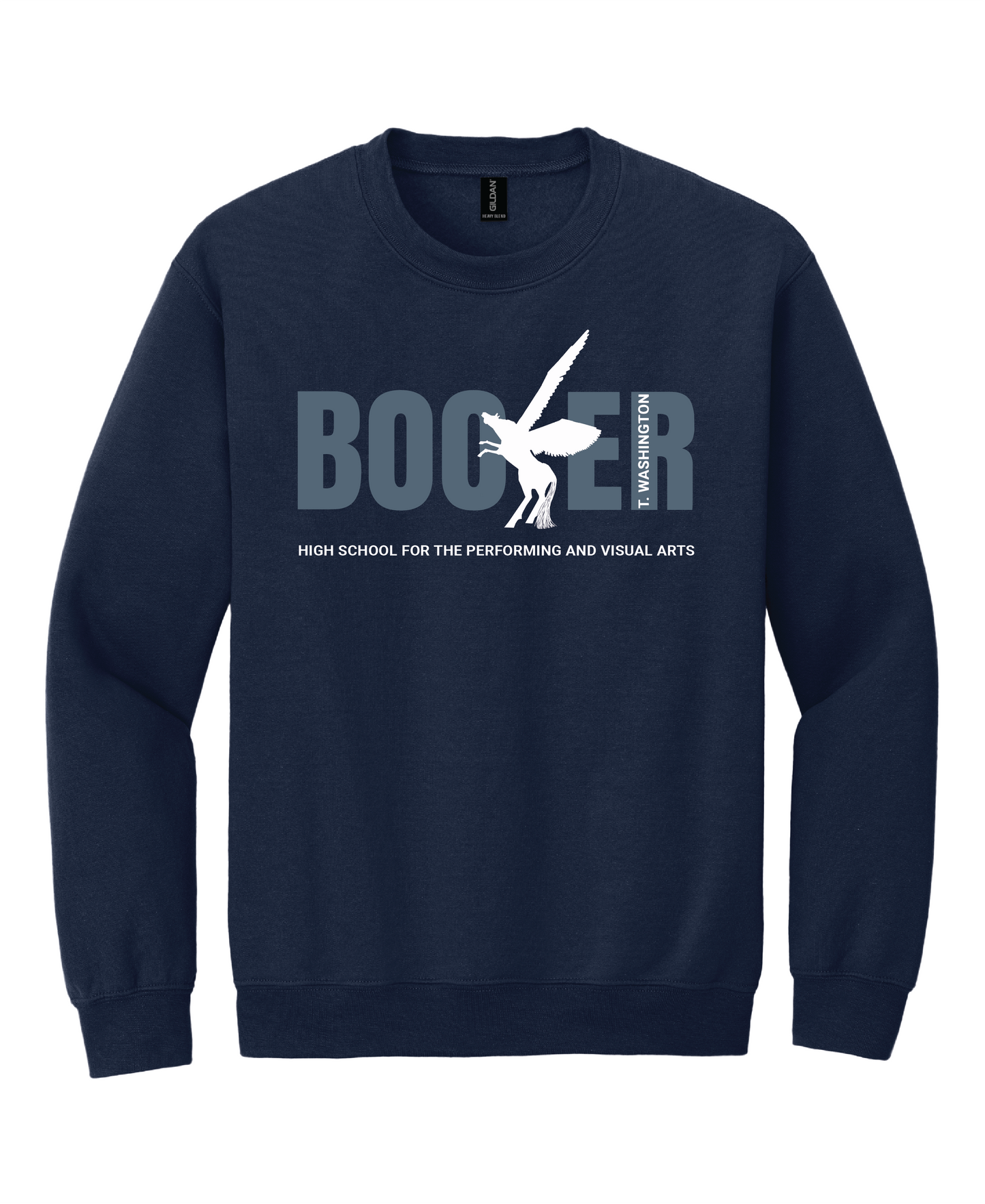 Booker T Pegasus - Sweatshirt - Navy