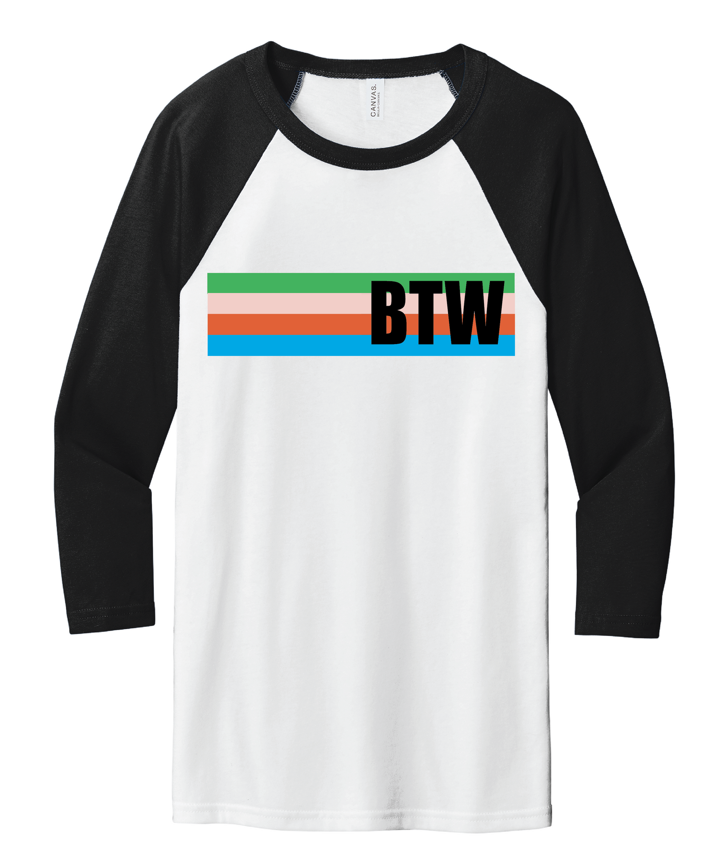 BTW - Baseball - White