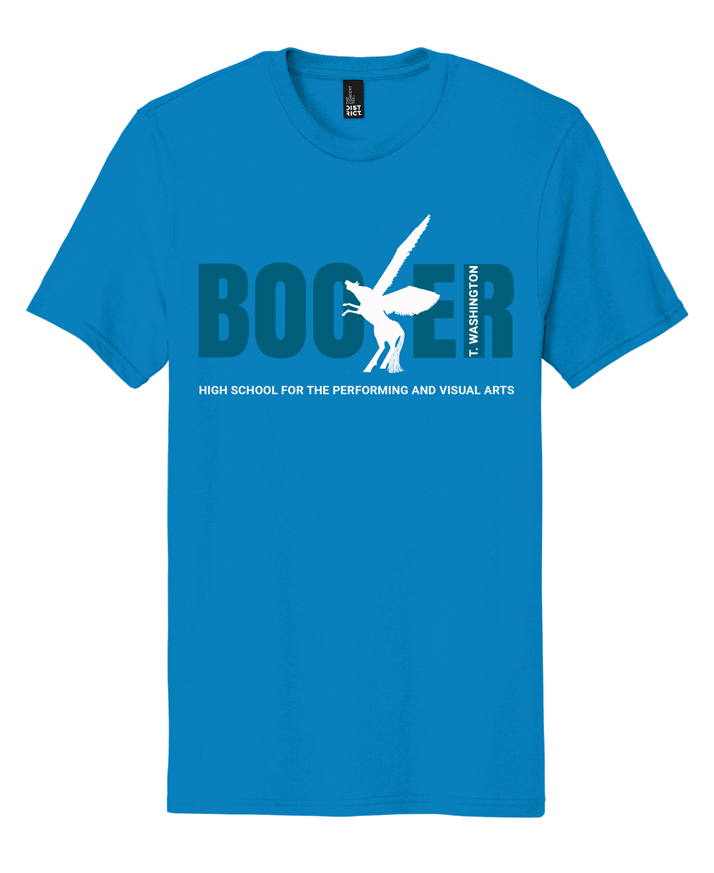 Booker T Pegasus - Mono - Neon Blue