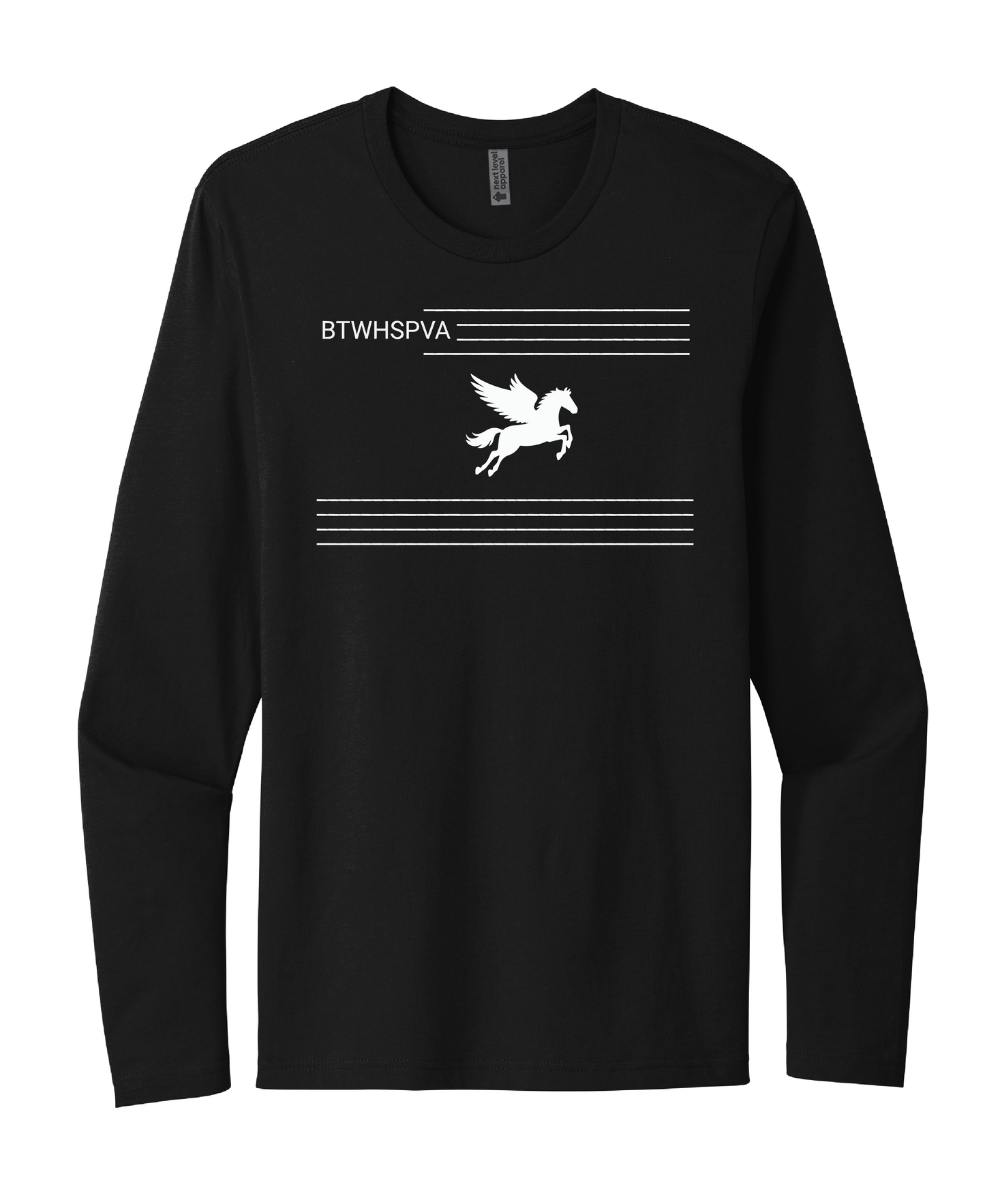 BTWHSPVA Lines - Longsleeve T-shirt