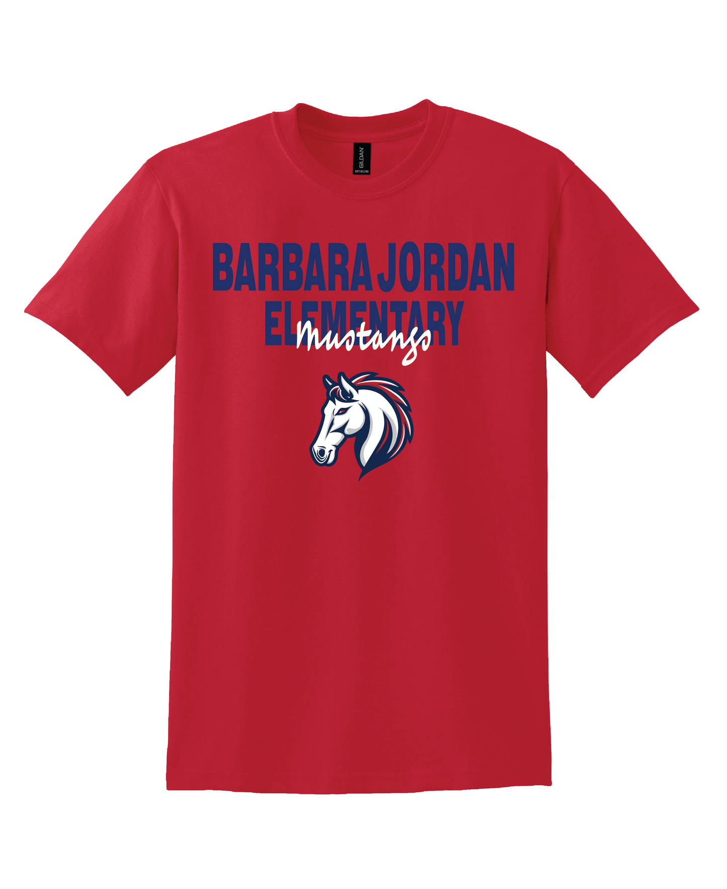 Barbara Jordan Script - T-shirt Red
