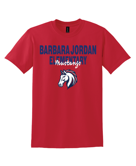 Barbara Jordan Script - T-shirt Red