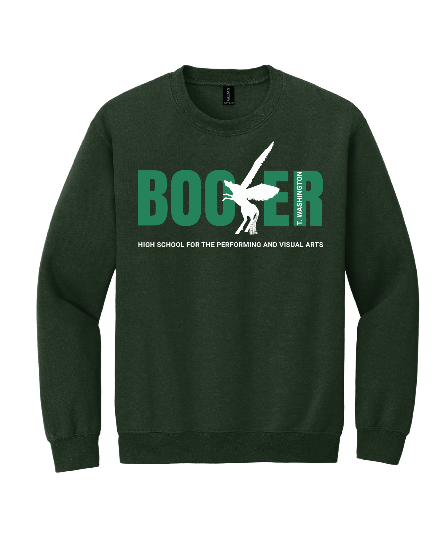 Booker T Pegasus Sweatshirt - Forest