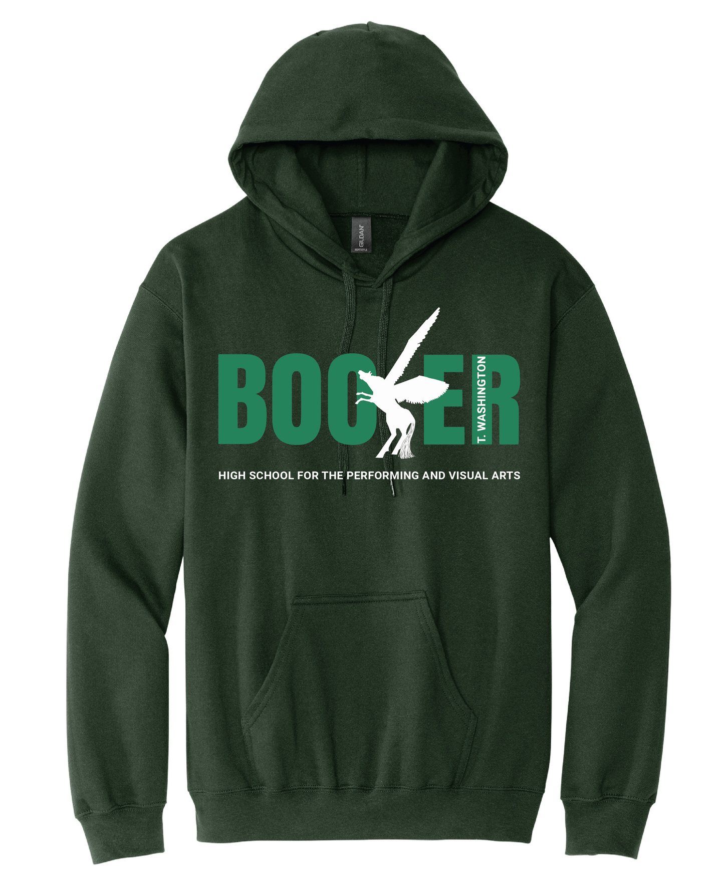 Booker T Pegasus Hoodie - Forest