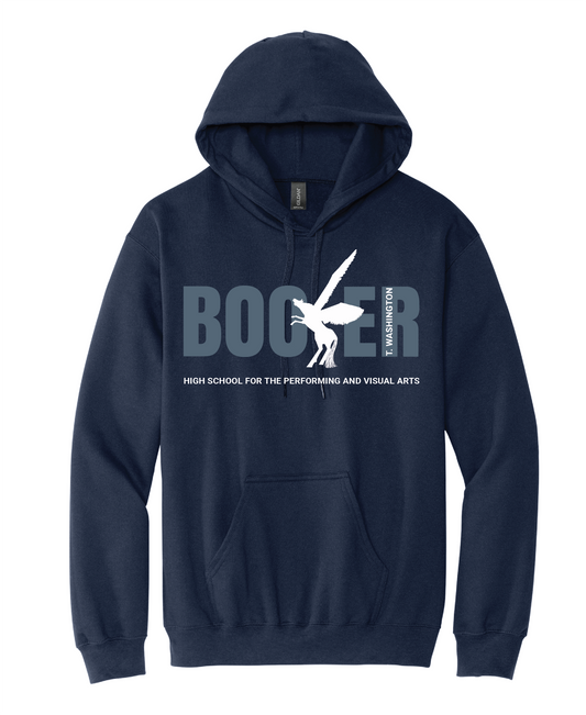 Booker T Pegasus Hoodie - Navy