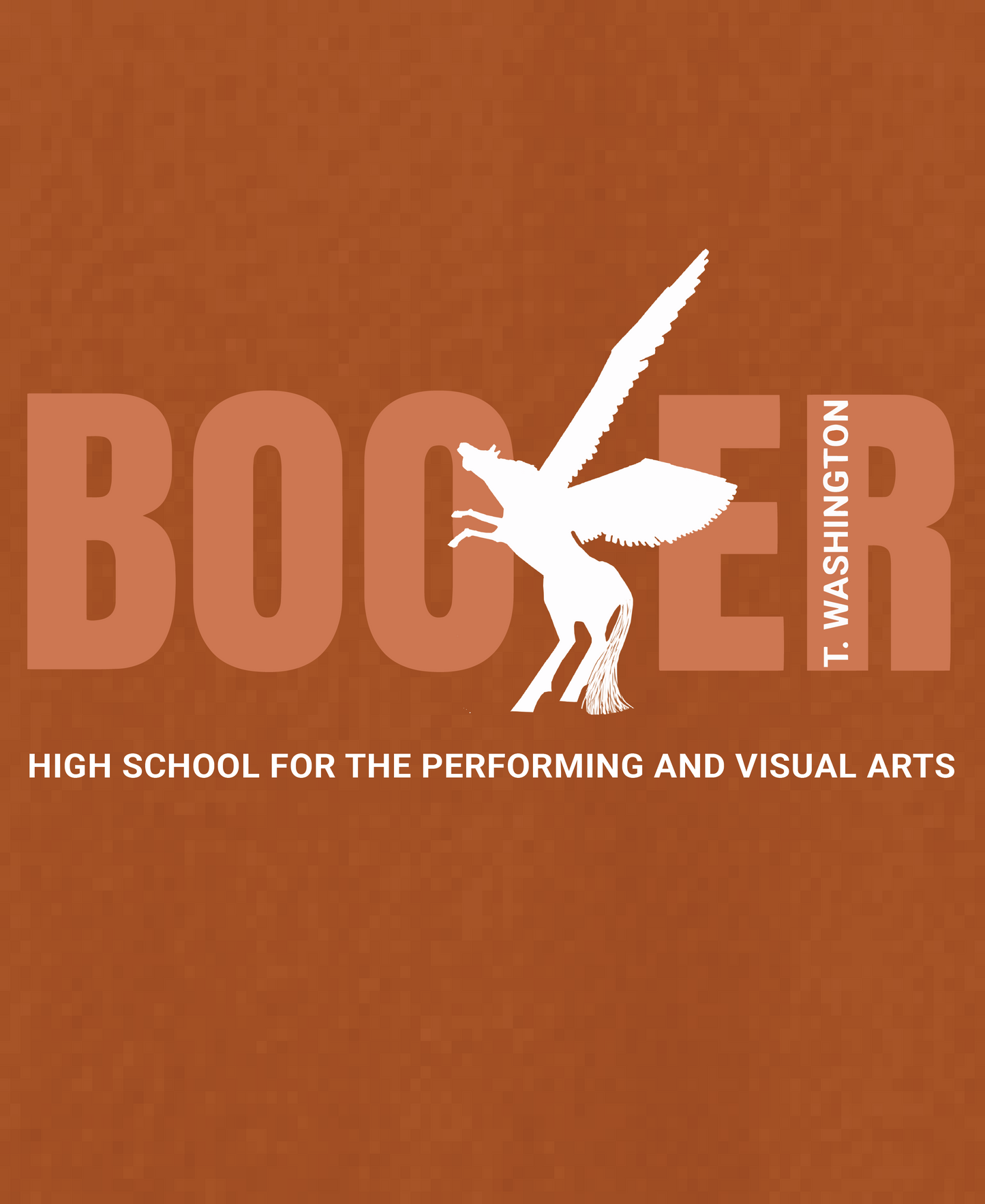 Booker T Pegasus Hoodie - Burnt Orange