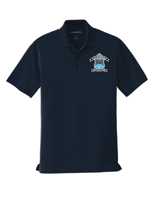 JT Brashear Crest  - Dry Zone Polo - Navy