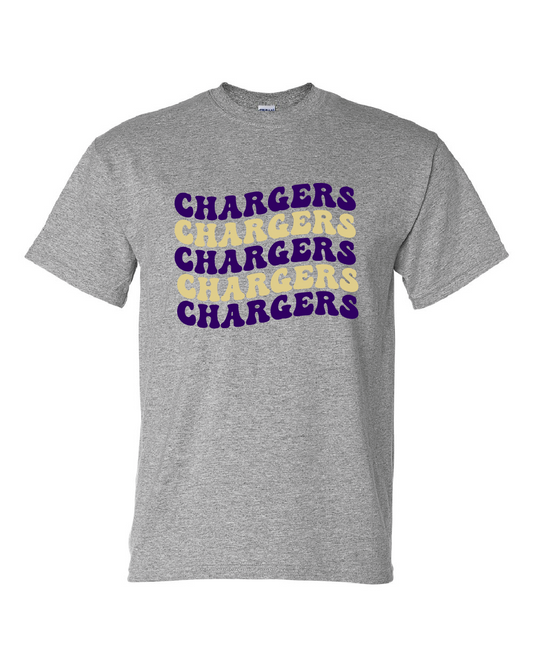 Groovy Chargers Orchid T-shirt - GPE3
