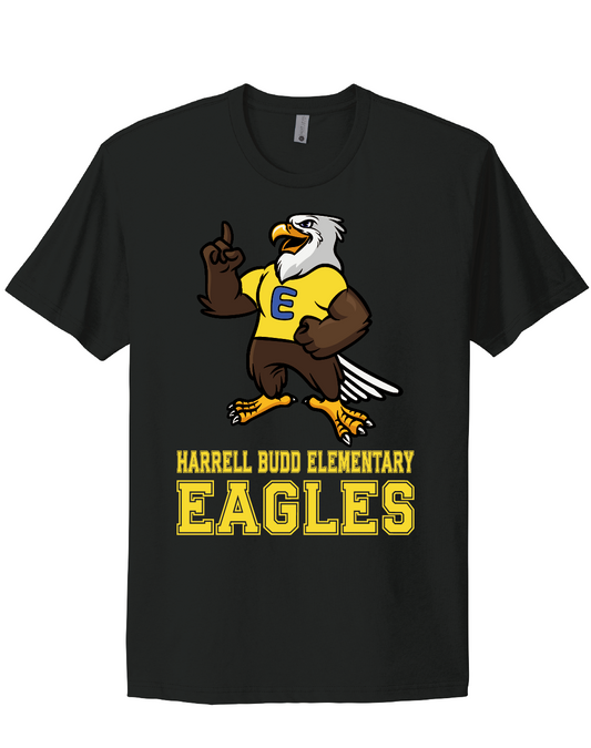 Eagles Mascot - HBE T-shirt - Black
