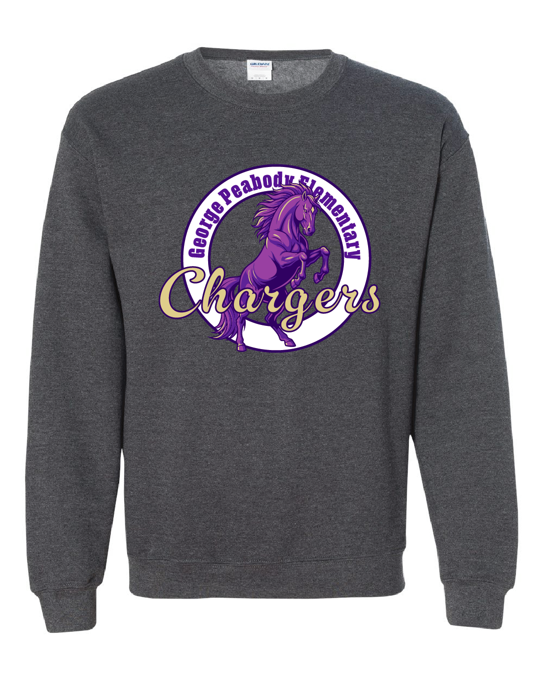George Peabody Elementary - Dark Heather Sweatshirt - GPE1