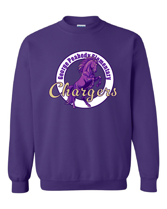 George Peabody Elementary - Purple Sweatshirt - GPE1
