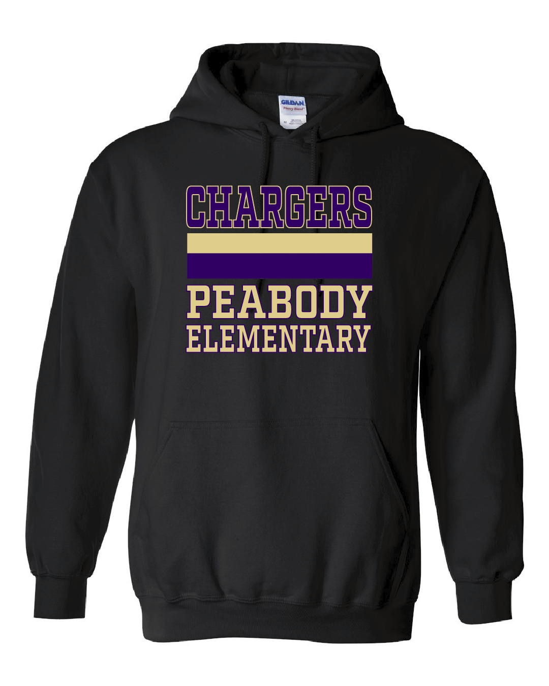 Charger Peabody - Black Hoodie - GPE2