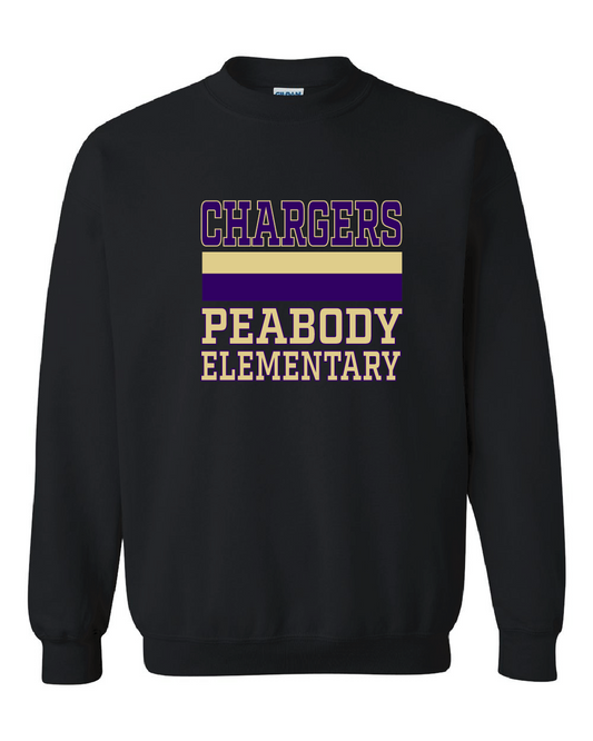 Charger Peabody - Black Sweatshirt - GPE2