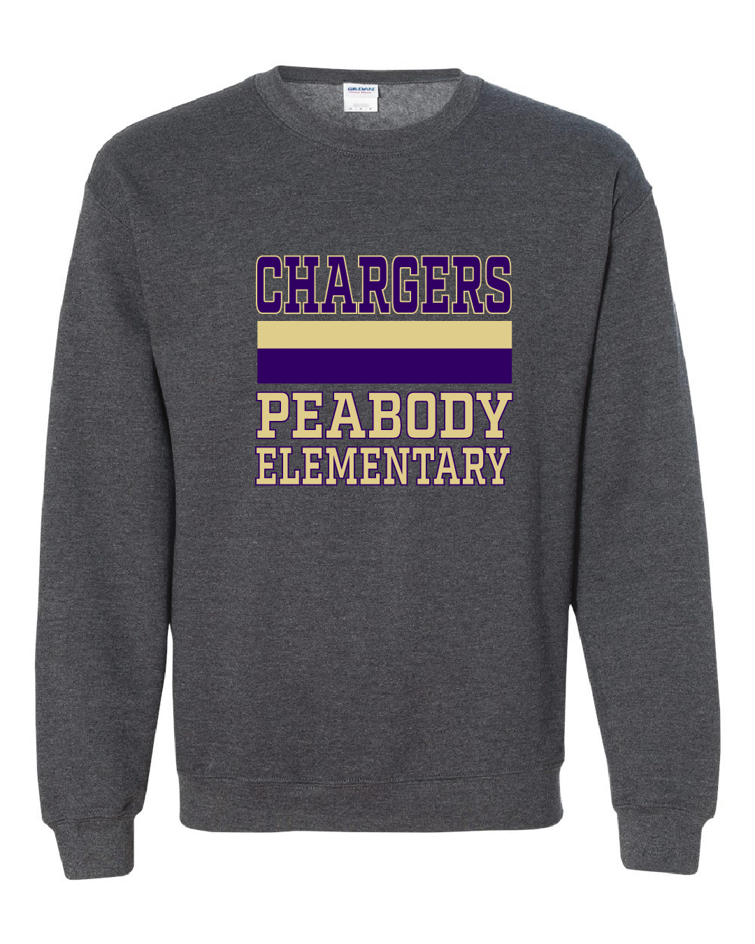 Charger Peabody - Dark Heather Sweatshirt - GPE2