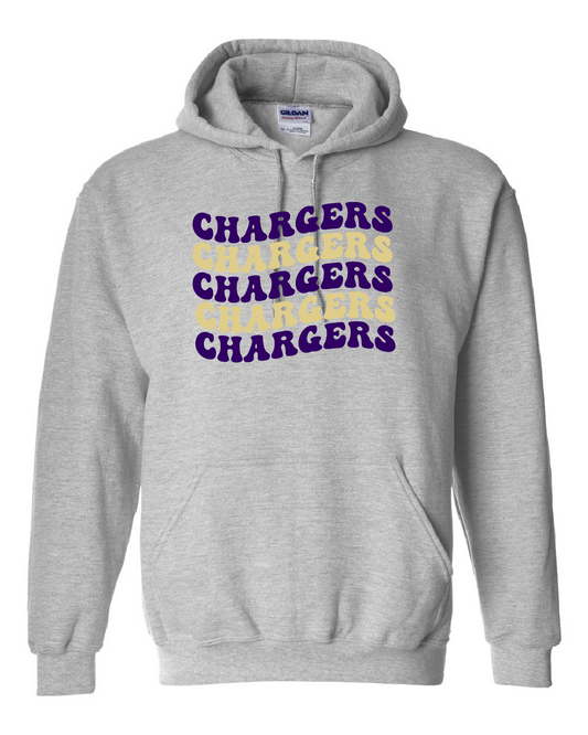 Groovy Chargers Sport Grey  Hoodie - GPE3
