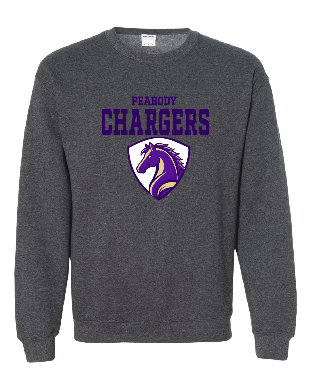 Peabody Crest Dark Heather  Sweatshirt - GPE5