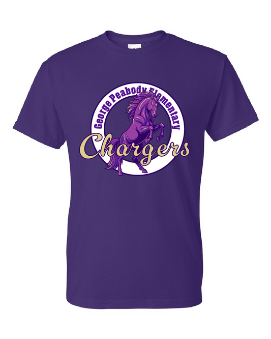 George Peabody Elementary - Purple T-shirt - GPE1