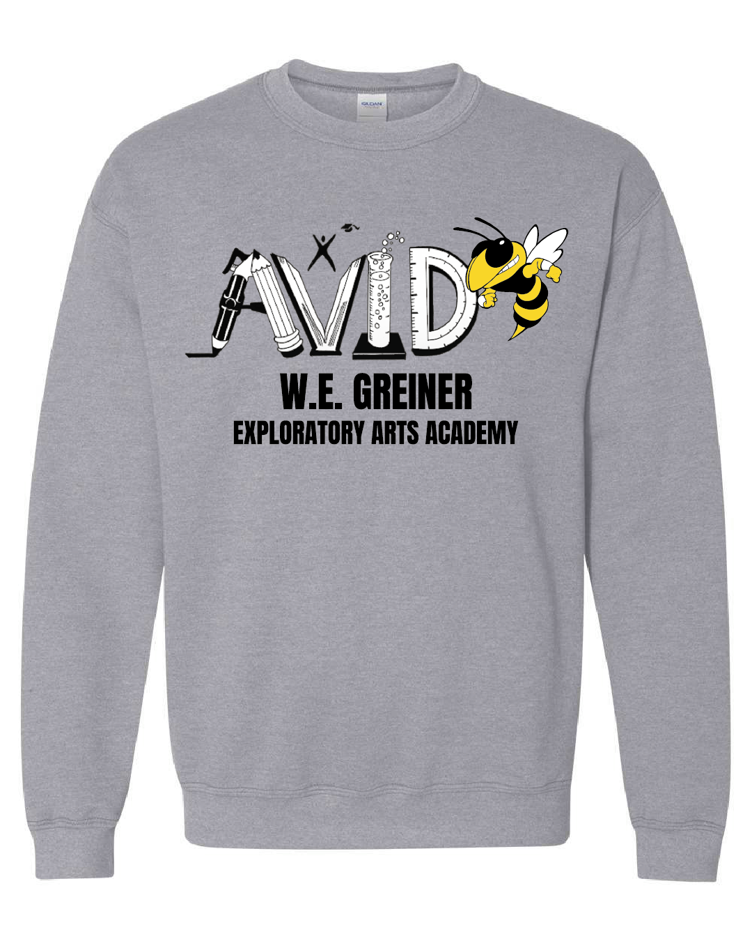 Greiner AVID - Sweatshirt - Sport Grey