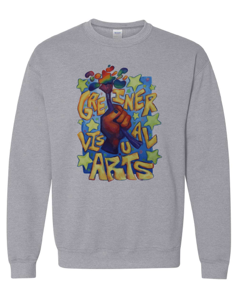 OG Greiner Visual Art - Sweatshirt - Heather Grey