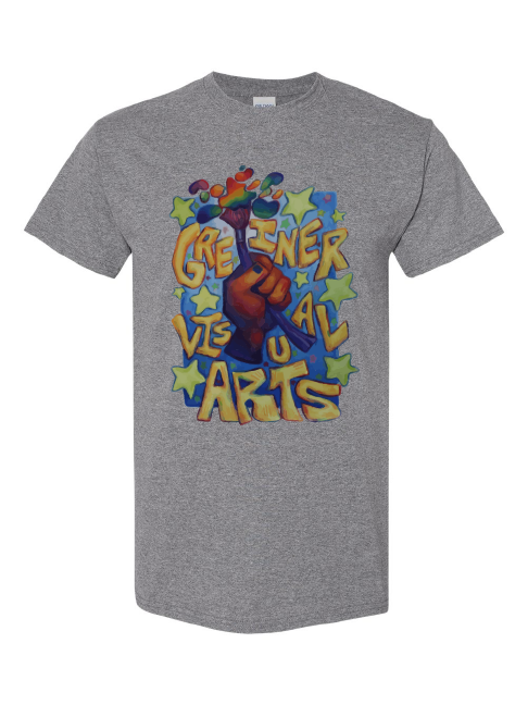 OG Greiner Visual Art T-Shirt - Heather Grey