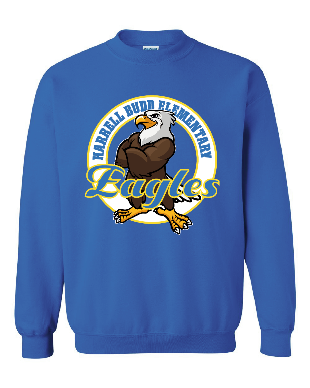 Harold Budd Elementary - Sweatshirt Royal