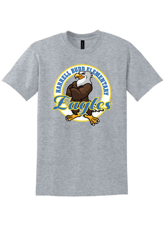 Harrell Budd Elementary Eagles T-shirt - Sport Grey
