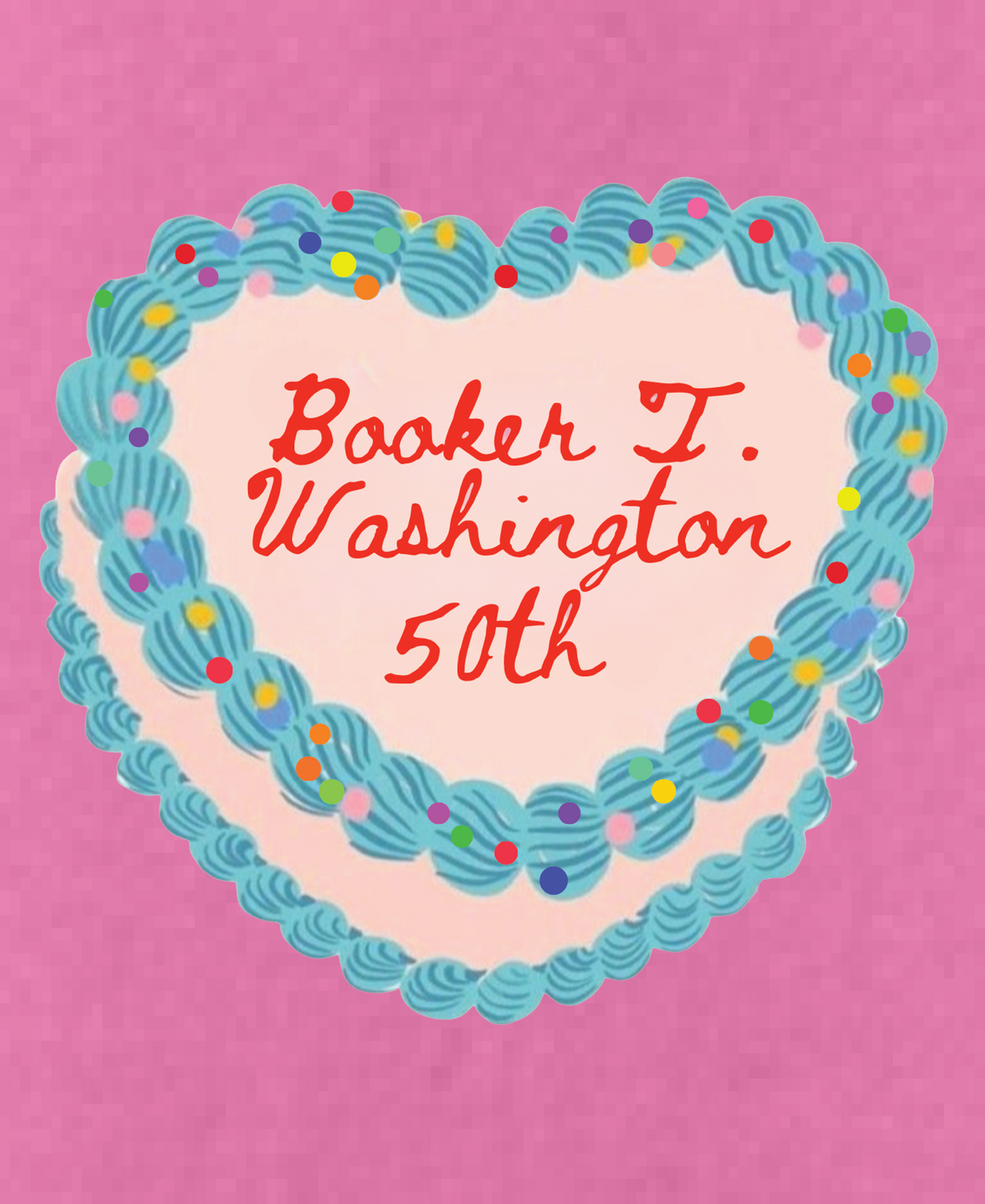 Birthday Cake - Pink - T-shirt