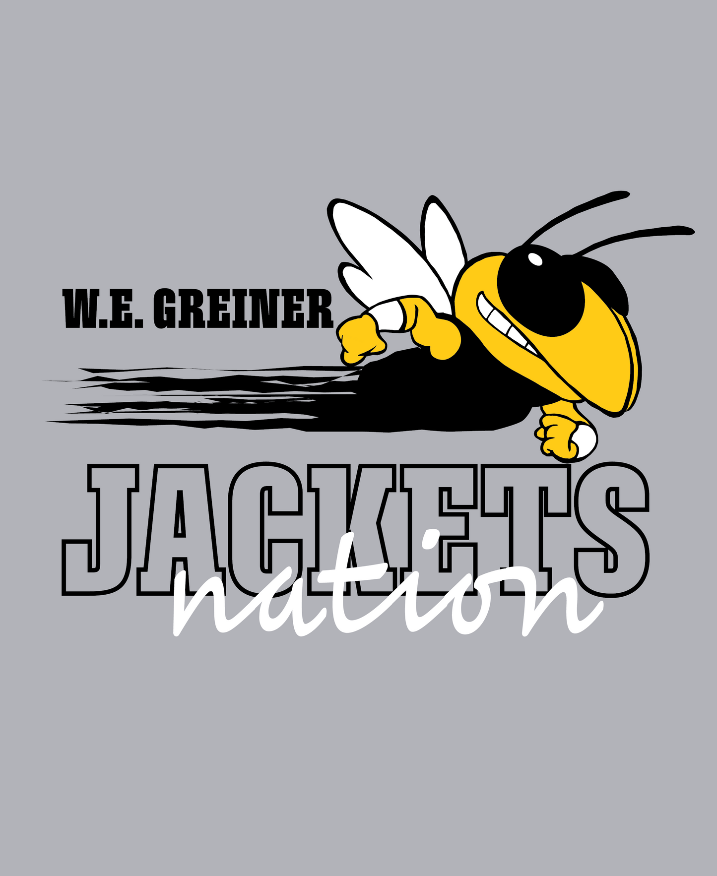 Jacket Nation - Hoodie - Sport Grey