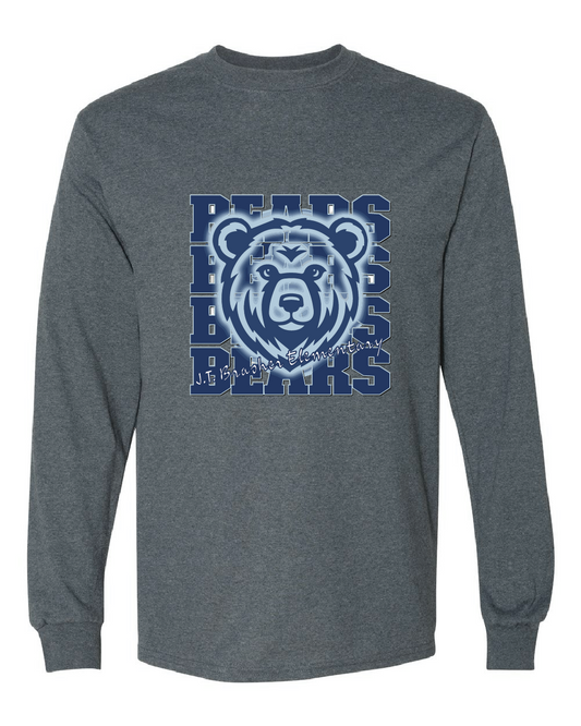 JTB Bears Longsleeve  Dark Heather