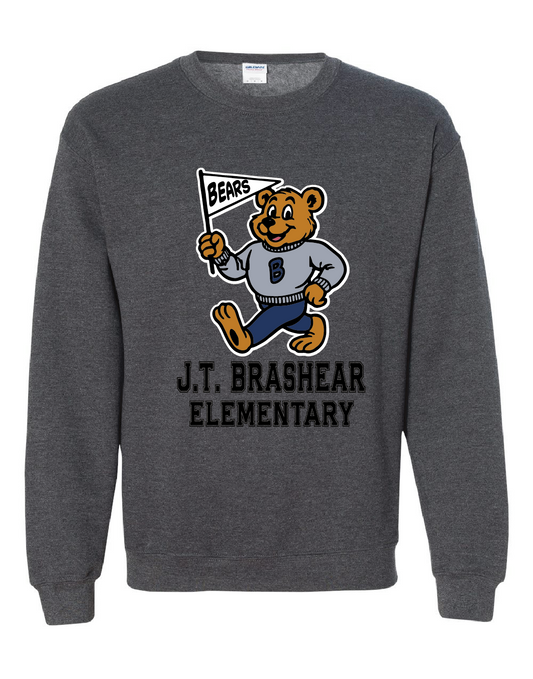 JT Brashear Bears Sweatshirt Dark Heather