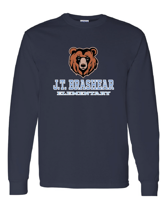Bear JT Brashear Elementary Longsleeve Navy